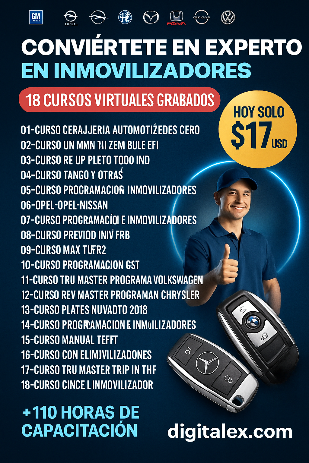 Pack Inmovilizadores Expert DIGITALEX