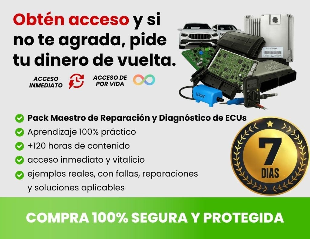 Pack Maestro en Reparación y Diagnóstico de ECUs