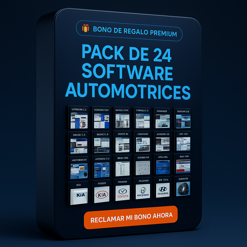 Pack de 24 Software Automotrices