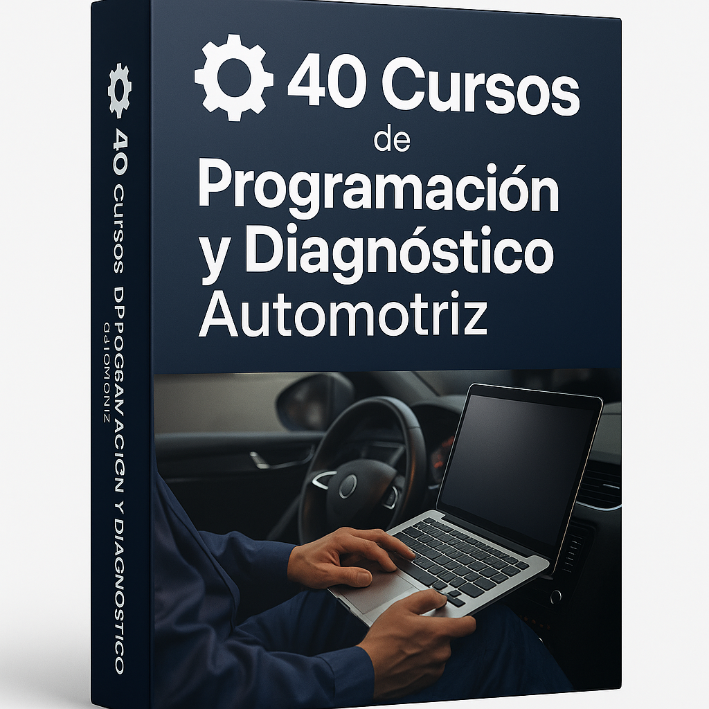 40 Cursos de Programación y Diagnóstico Automotriz