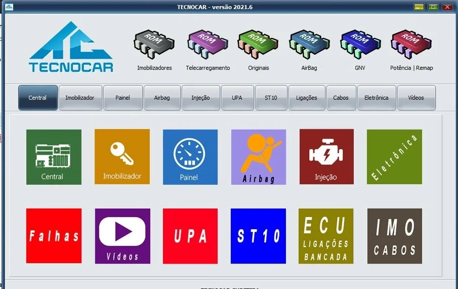 Tecnocar 2021 Software Automotriz